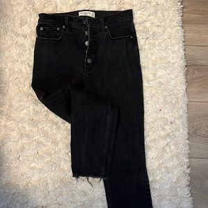 Abercrombie and Fitch the skinny high rise jeans